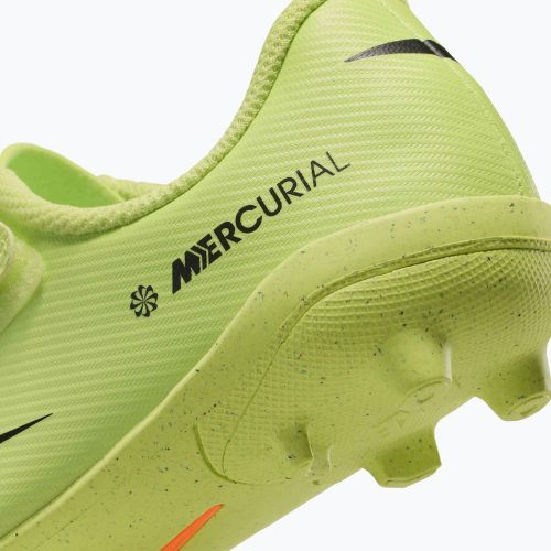 Buty piłkarskie dziecięce Nike Mercurial Vapor 16 Club FG/MG limelight/hyper crimson/volt
