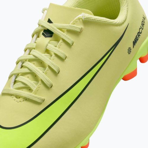 Buty piłkarskie dziecięce Nike Mercurial Vapor 16 Club FG/MG limelight/hyper crimson/volt