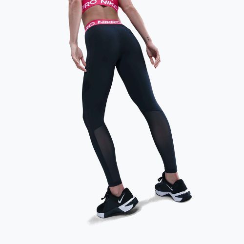 Legginsy damskie Nike Pro 365 Tight black/rush pink/white
