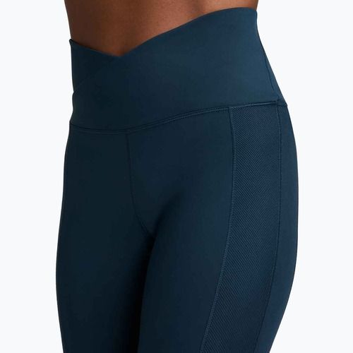 Legginsy damskie Nike One Wrap High-Waist 7/8 armory navy