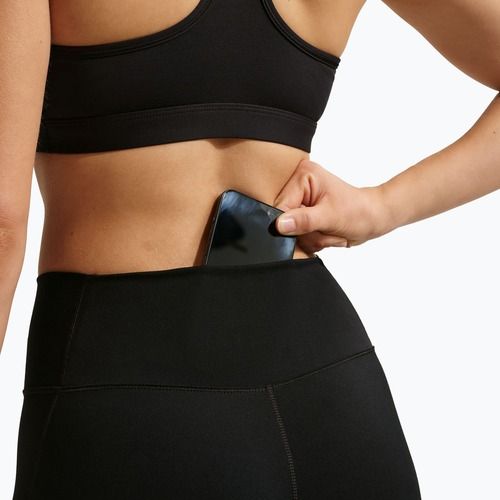 Legginsy treningowe damskie Nike One High-Waisted 7/8 black/white