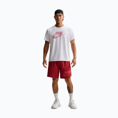 Spodenki męskie Nike Challenger Dri-Fit Brief-Lined 7" team crimson/light crimson