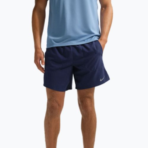 Spodenki do biegania męskie Nike Stride Dri-Fit Brief-Lined 7" midnight navy