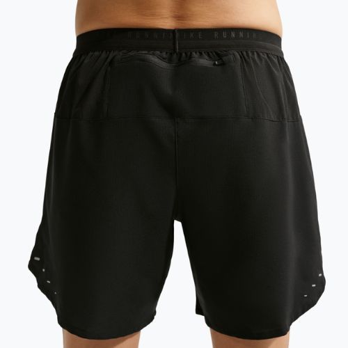 Spodenki do biegania męskie Nike Stride Dri-Fit Brief-Lined 7" black