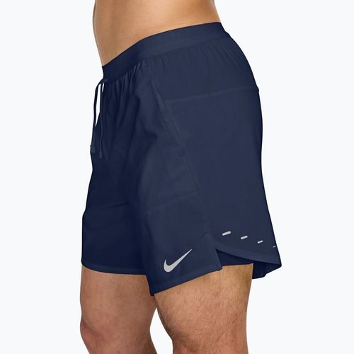 Spodenki do biegania męskie Nike Stride Dri-Fit 2in1 7" midnight navy