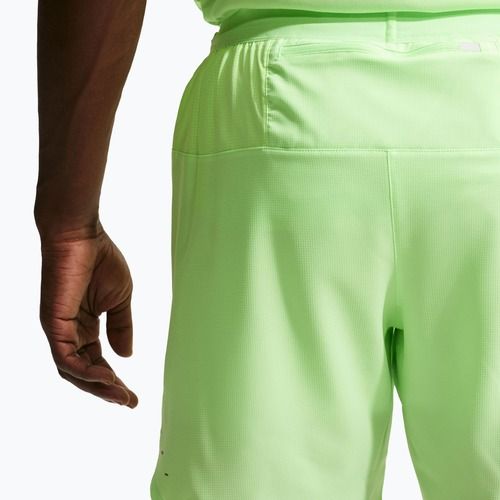 Spodenki do biegania męskie Nike Stride Dri-Fit 2in1 7" lime blast