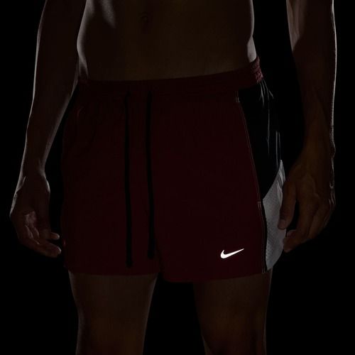 Spodenki do biegania męskie Nike Retro Dri-Fit Brief-Lined 4" team crimson/black