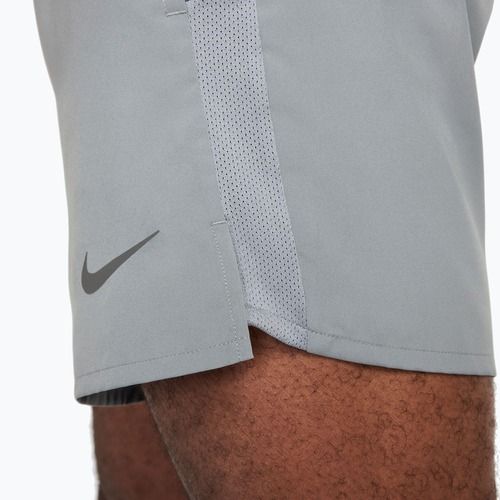 Spodenki męskie Nike Dri-Fit Challenger 5" 2in1 smoke grey/dark smoke grey