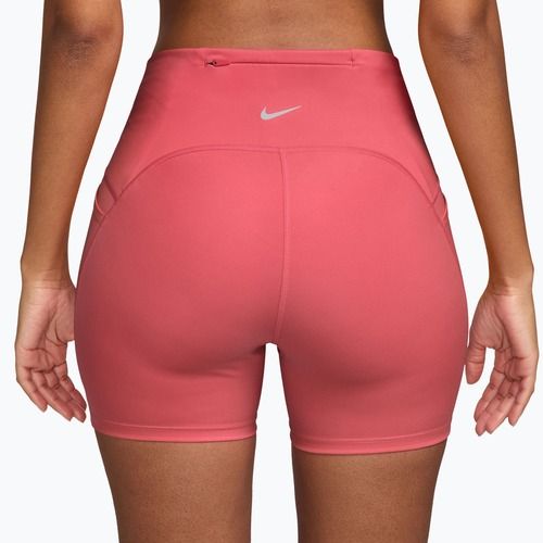 Spodenki do biegania damskie Nike Swift High-Waisted 4" sea coral