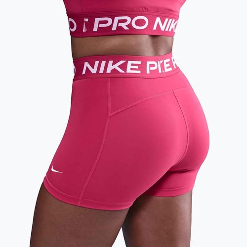 Spodenki damskie Nike Pro 365 3" rush pink/white