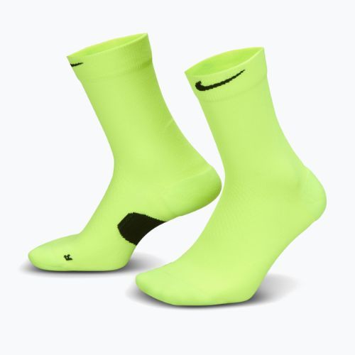 Skarpety Nike Running Midweight Crew volt/black/black