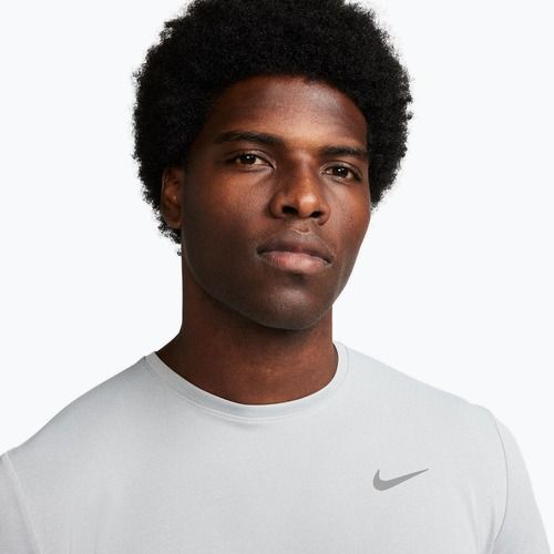 Koszulka do biegania męska Nike Miler Dri-Fit UV grey fog/particle grey