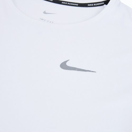 Koszulka do biegania męska Nike Miler Dri-Fit UV white