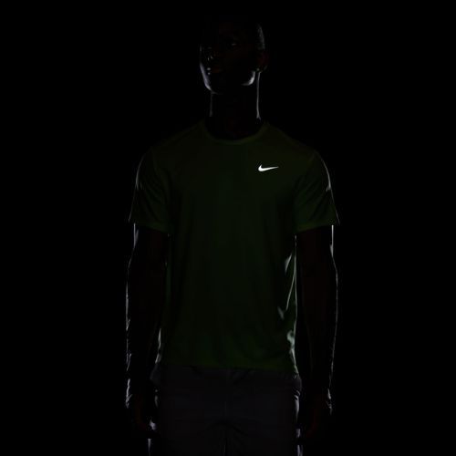 Koszulka do biegania męska Nike Miler Dri-Fit UV lime blast