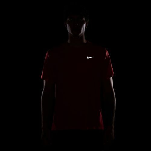 Koszulka do biegania męska Nike Miler Dri-Fit UV light crimson