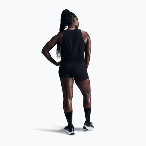 Koszulka do biegania damska Nike AeroSwift Dri-Fit ADV Cropped Tank Top black/white