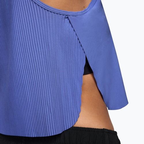 Koszulka do biegania damska Nike AeroSwift Dri-Fit ADV Cropped Tank Top off sapphiree/black