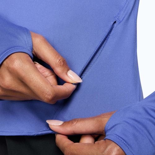 Longsleeve do biegania damski Nike Swift Dri-Fit UV sapphire