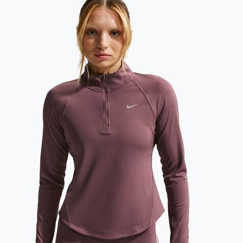 Bluza do biegania damska Nike Tempo Swoosh Run Dri-Fit 1/4-Zip tattoo/white