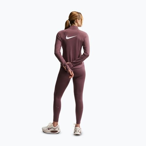 Bluza do biegania damska Nike Tempo Swoosh Run Dri-Fit 1/4-Zip tattoo/white