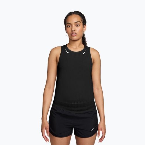 Koszulka do biegania damska Nike AeroSwift Dri-Fit ADV Singlet black/white