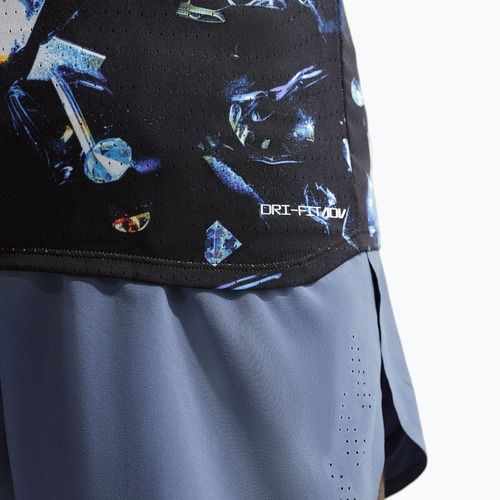 Koszulka do biegania męska Nike AeroSwift Dri-Fit ADV Singlet black/laser orange