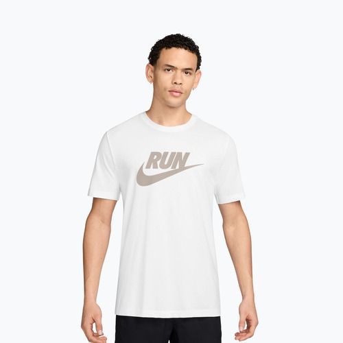Koszulka męska Nike Dri-Fit Running white/moon particle