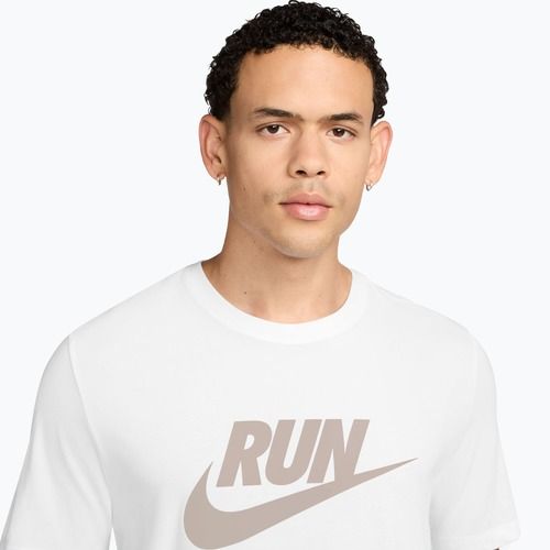 Koszulka męska Nike Dri-Fit Running white/moon particle