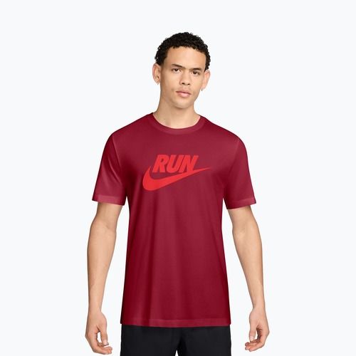 Koszulka męska Nike Dri-Fit Running team crimson/light crimson
