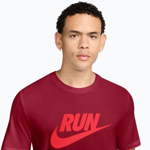 Koszulka męska Nike Dri-Fit Running team crimson/light crimson