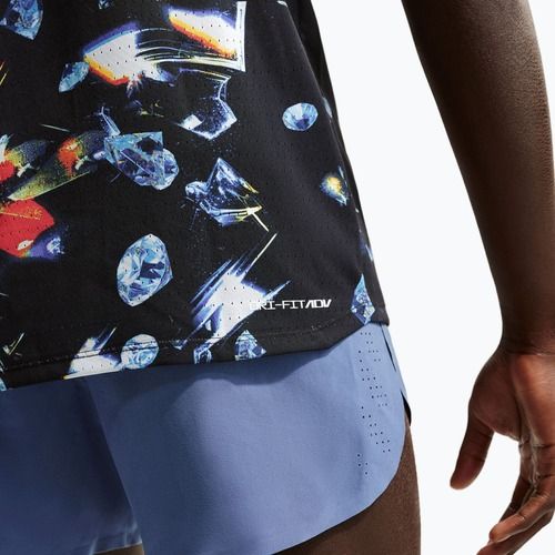 Koszulka do biegania męska Nike AeroSwift Dri-Fit ADV black/laser orange