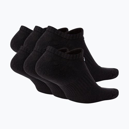 Skarpety Nike Everyday Cushioned No-Show 6 par black/white