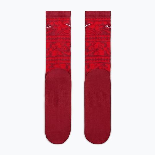 Skarpety Nike Everyday Plus Cushioned Crew team crimson/metallic silver