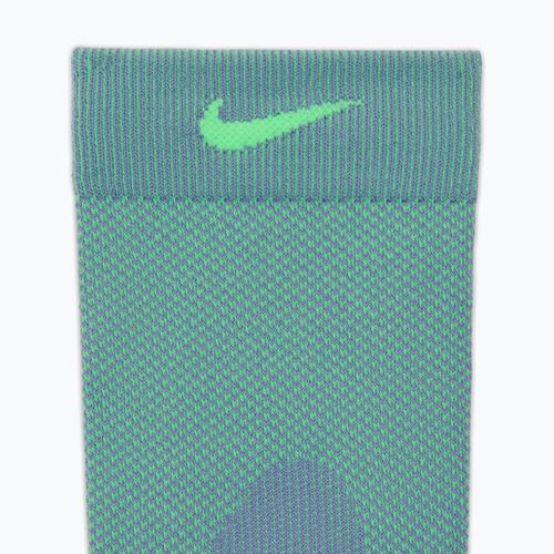 Skarpety Nike Running Lightweight Micro Crew iron purple/voltage green/voltage green