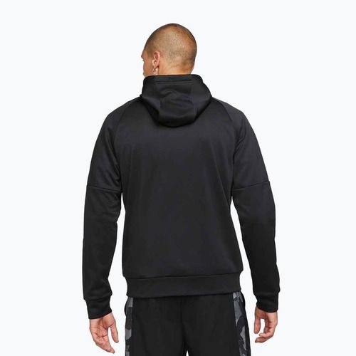 Bluza treningowa męska Nike Therma Fit Full-Zip black/black/white