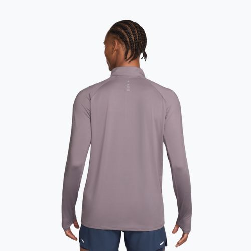 Bluza do biegania męska Nike Stride 1/4 Zip Dri-Fit light violet ore