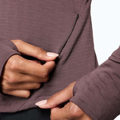 Longsleeve do biegania damski Nike Swift Therma-Fit Turtle Neck tattoo