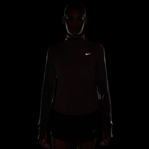 Longsleeve do biegania damski Nike Swift Therma-Fit Turtle Neck tattoo