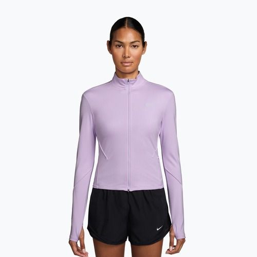 Bluza do biegania damska Nike Swift Dri-Fit Full Zip Mid-Layer violet mist