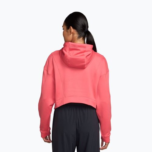 Bluza treningowa damska Nike Pro Therma-Fit Hoodie sea coral/white