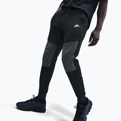 Spodnie męskie Nike Tech Joggers black/dark smoke grey/metallic gold