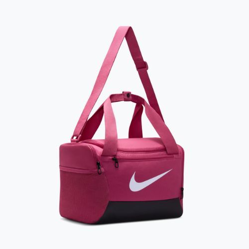 Torba treningowa Nike Brasilia 9.5 Duffle 25 l sweet beet/black/white