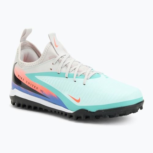 Buty piłkarskie dziecięce Nike United Phantom 6 Low Academy Jr TF pistachio frost/hyper orange