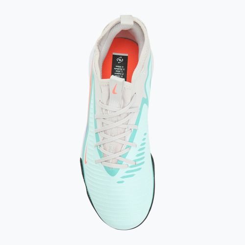 Buty piłkarskie dziecięce Nike United Phantom 6 Low Academy Jr TF pistachio frost/hyper orange