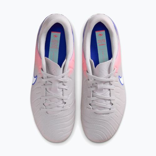 Buty piłkarskie dziecięce Nike United Tiempo Legend 10 Academy Jr FG/MG vast grey/racer blue