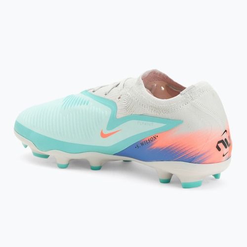 Buty piłkarskie męskie Nike United Phantom 6 Low Pro Jr FG/MG pistachio frost/hyper orange