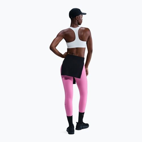 Biustonosz treningowy Nike Swoosh Medium Support white/black