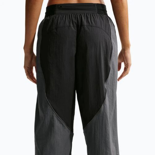 Spodnie do biegania damskie Nike Swift UV Repel Mid-Rise black/iron grey