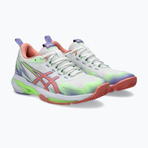 Buty do padla damskie Asics Sonicmash FF W white/guava