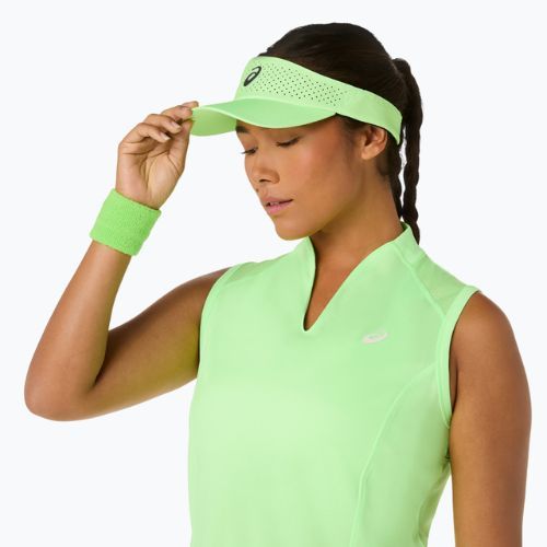 Daszek tenisowy ASICS Performance Visor illuminate green